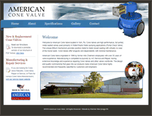 Tablet Screenshot of americanconevalve.com